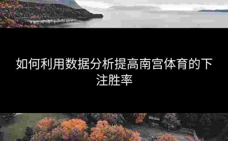 如何利用数据分析提高南宫体育的下注胜率